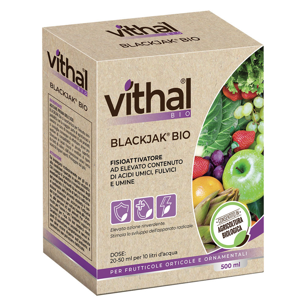 CONCIME ORGANICO FISIOATTIVATORE 'BLACKJAK BIO' ml 500-Terricci e trattamento piante-Ecanshop