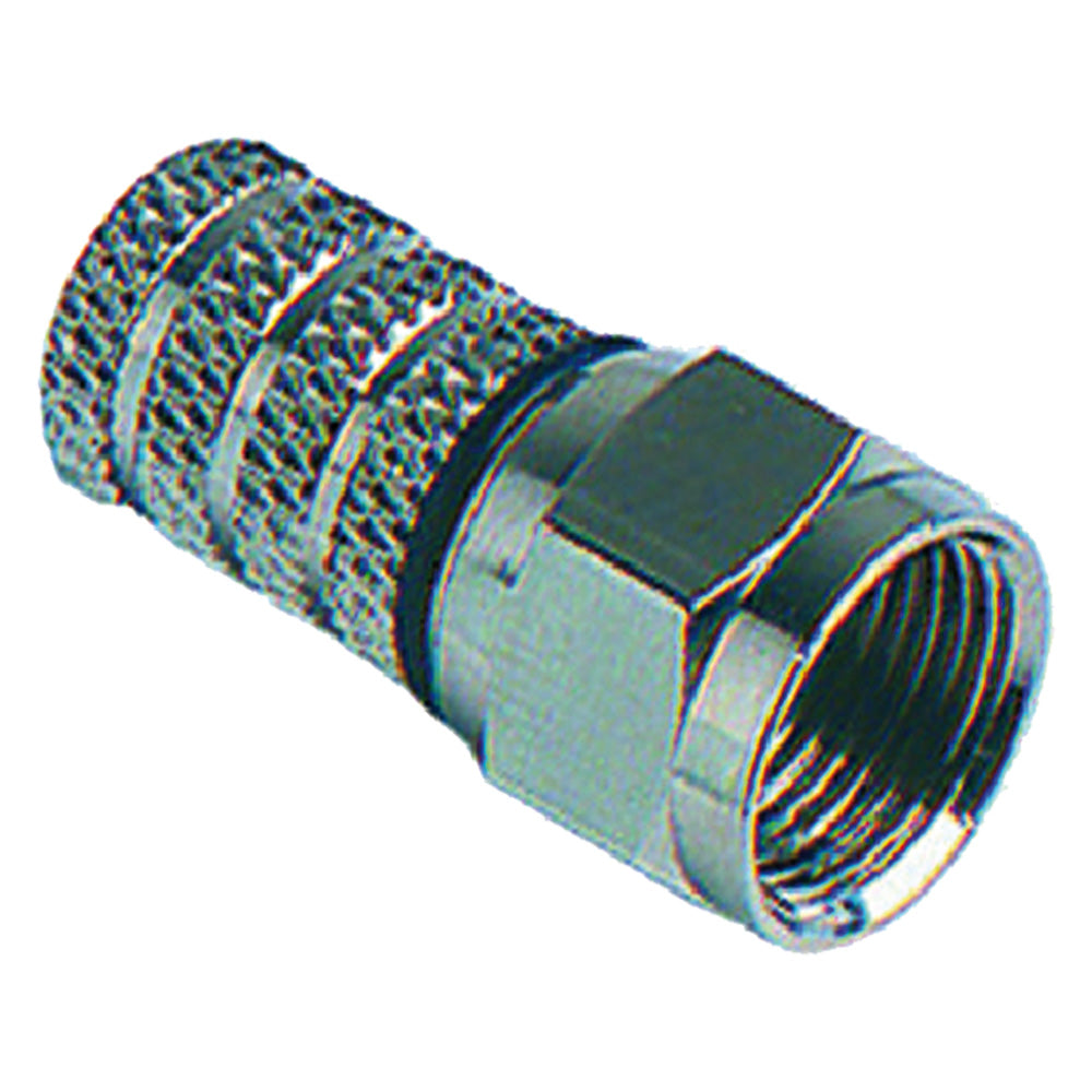 CONNETTORE 'F' PER CAVI SAT Ø 5,0 mm - busta appendibile 6 pz-Spinotteria civile e industriale-Ecanshop