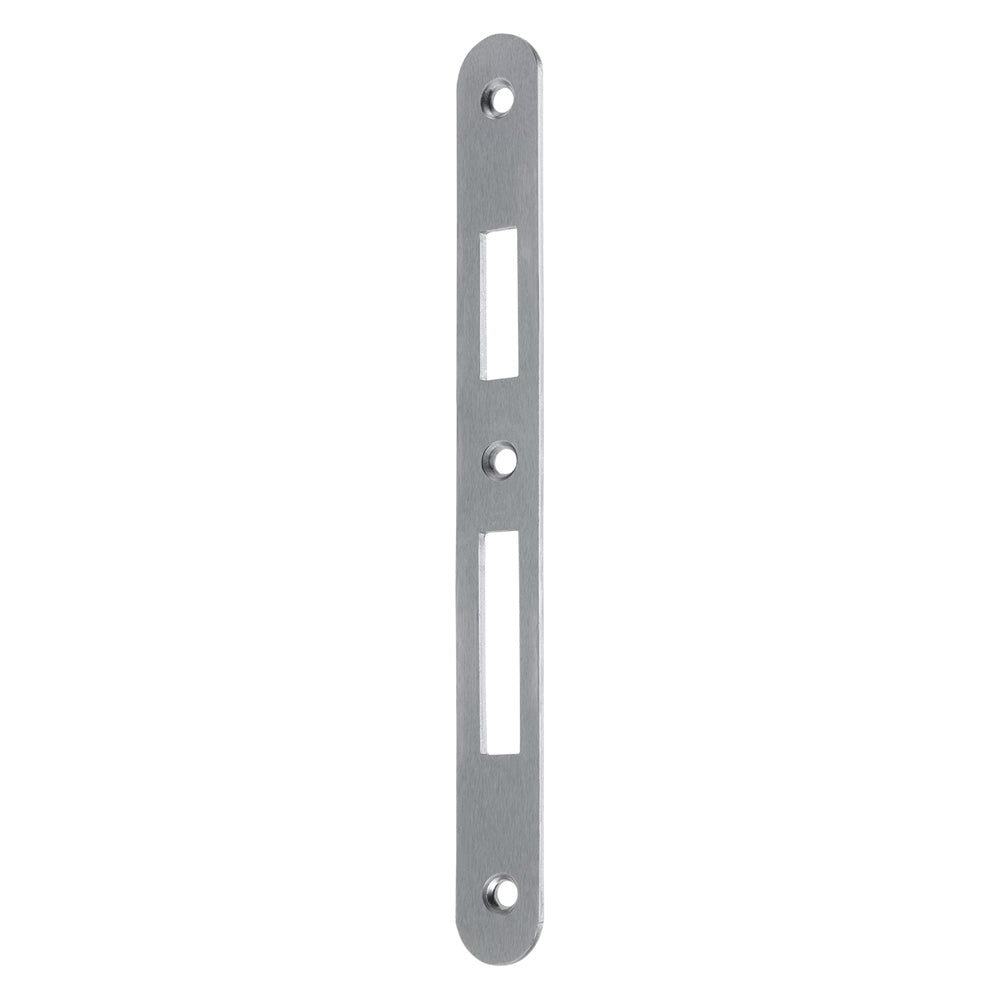 CONTROPIASTRA PER SERRATURA 'PATENT YALE' B.T. nichelata-Serrature per legno e accessori-Ecanshop