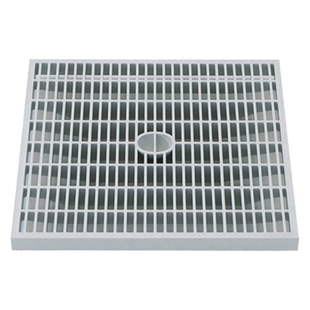 COPERCHIO A GRIGLIA PER POZZETTO MONOLITICO cm 40 x 40-Pozzetti, chiusini e griglie-Ecanshop