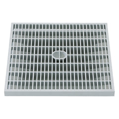COPERCHIO A GRIGLIA PER POZZETTO MONOLITICO cm 40 x 40-Pozzetti, chiusini e griglie-Ecanshop