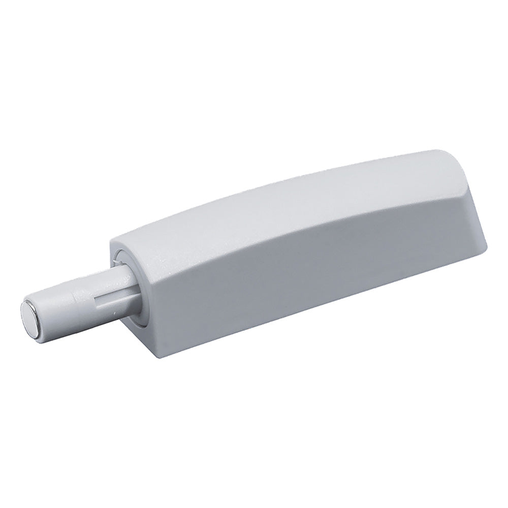 CRICCHETTO A SCATTO CON MAGNETE corsa mm. 37 - grigio scuro-Cerniere e altri accessori per mobili-Ecanshop