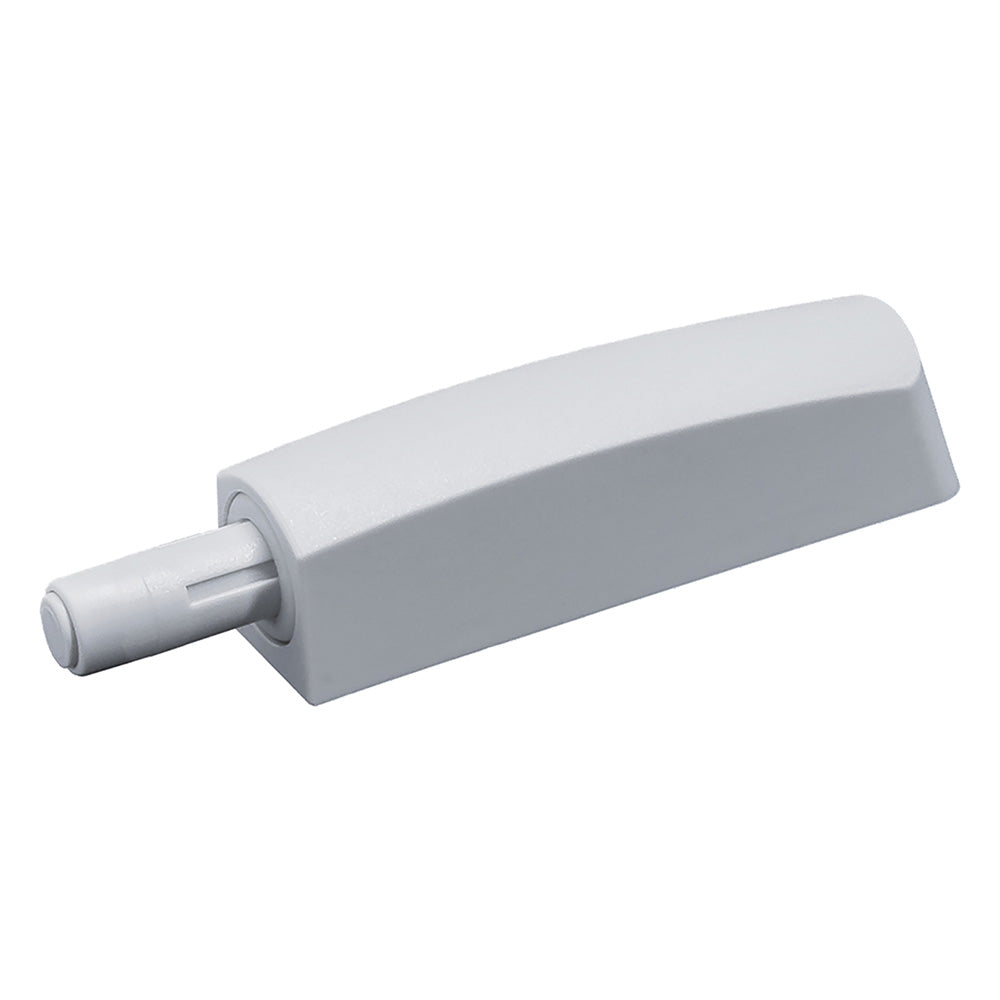 CRICCHETTO A SCATTO CON PARACOLPO corsa mm. 37 - grigio scuro-Cerniere e altri accessori per mobili-Ecanshop