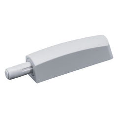 CRICCHETTO A SCATTO CON PARACOLPO corsa mm. 37 - grigio scuro-Cerniere e altri accessori per mobili-Ecanshop