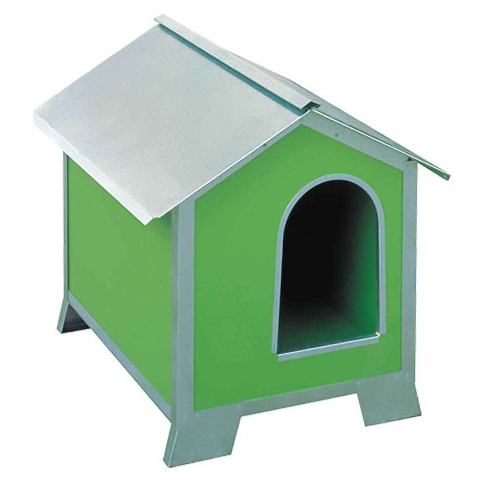 CUCCIA CON TETTO ZINCATO 'POLAR' cm 43 x 58 x H 58-AGRICOLTURA-Ecanshop