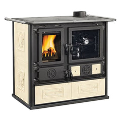 CUCINA A LEGNA 'ROSA 5.0 VST CERAMICA' liberty panna-Stufe e cucine-Ecanshop