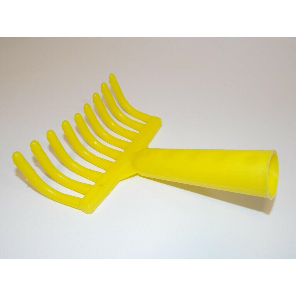 Cogliolive in plastica rastrello per raccolta delle olive asta telescopica 3pz-Giardinaggio-Ecanshop