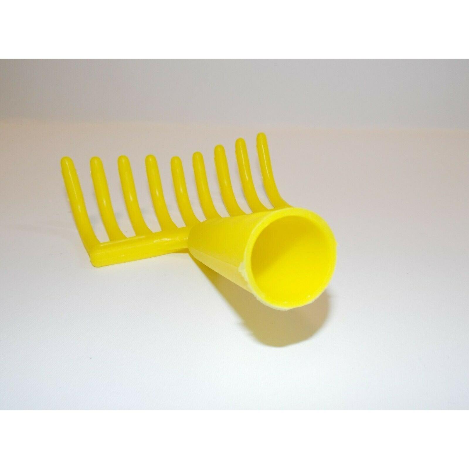 Cogliolive in plastica rastrello per raccolta delle olive asta telescopica 3pz-Giardinaggio-Ecanshop