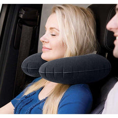 Cuscino da viaggio intex floccato gonfiabile-Cuscino da viaggio-Ecanshop