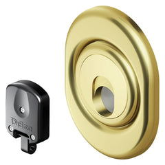 DEFENDER MAGNETICO PER SERRATURE ATRA 'MAG 3G 3M' acciaio croma satinato-Lucchetti e sistemi antifurto-Ecanshop