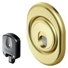 DEFENDER MAGNETICO PER SERRATURE 'MAG 3G 2M' pvd ottone-Lucchetti e sistemi antifurto-Ecanshop