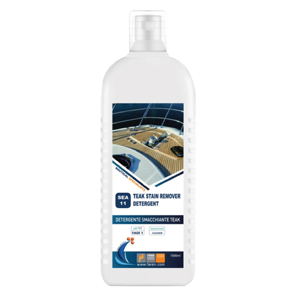 DETERGENTE SMACCHIANTE TEAK NAUTICO 'SEA 11' lt 1-Detergenti,lucidanti e lubrificanti-Ecanshop