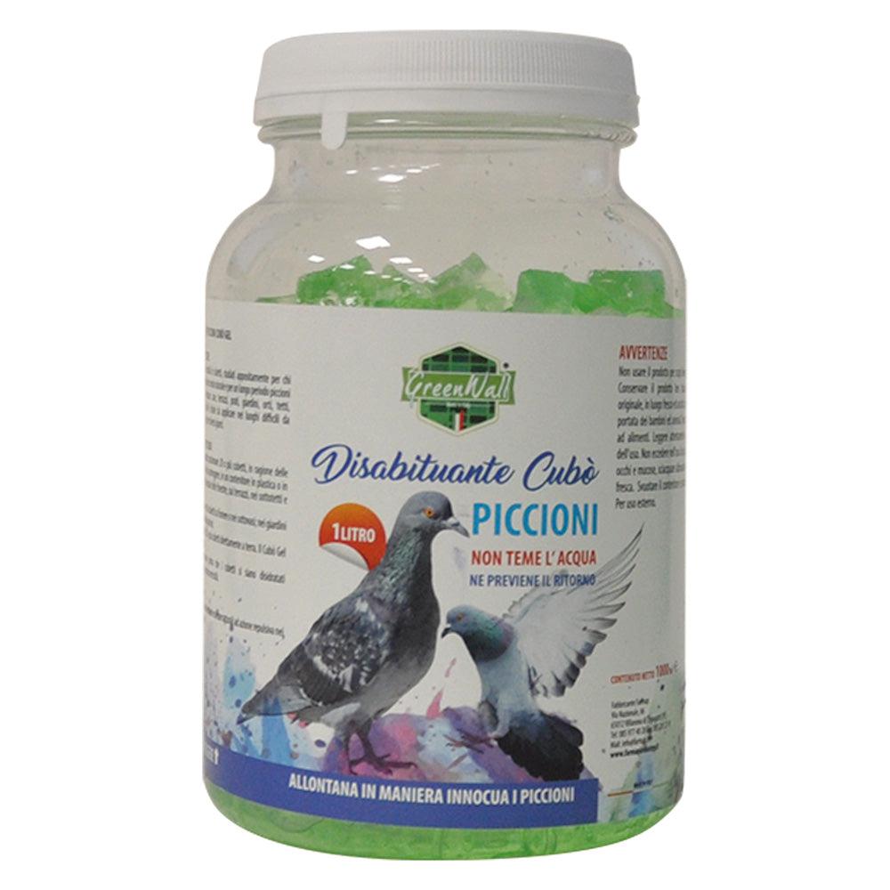 DISABITUANTE CUBO GEL PER PICCIONI Lt. 1-TEMPO LIBERO OUTDOOR-Ecanshop