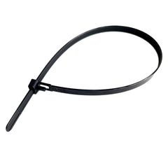 FASCETTA A STRAPPO PER CABLAGGIO RIAPRIBILE mm 7,6 x 300 - nero