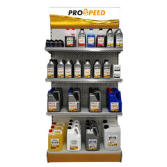 ESPOSITORE DA TERRA 'PROSPEED' cm 100 x 50 x h.200-Espositori-Ecanshop