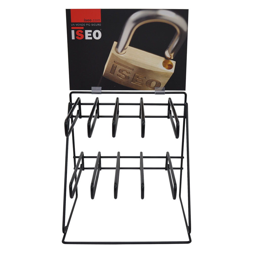ESPOSITORE PER LUCCHETTI 'ISEO' fornito vuoto-FERRAMENTA-Ecanshop