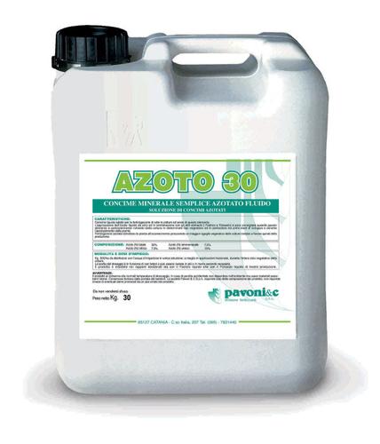 Azoto 30 Pavoni concime azotato liquido ad alto titolo