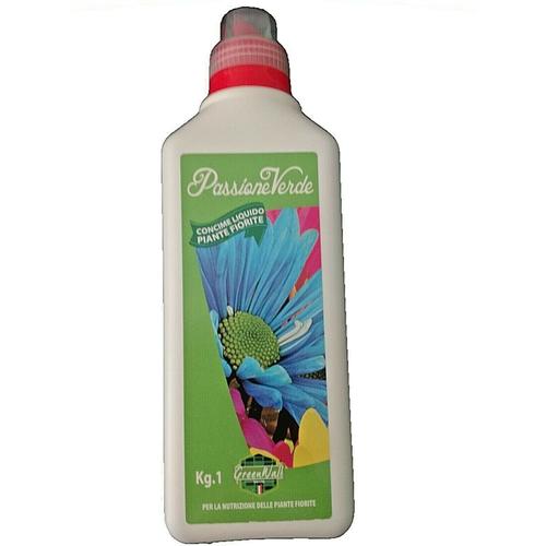 Concime liquido per piante fiorite fiori in vaso 1 kg con azoto e microelementi-CONCIME-Ecanshop