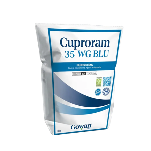 Cuproram 35 WG Blu Gowan fungicida rameico ossicloruro - per agricoltura professionale