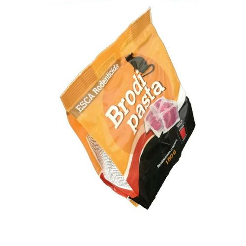 Esca topicida in pasta veleno per topi ratti rodenticida con Brodifacoum 150gr-Ecanshop