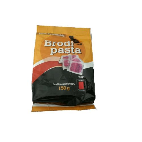 Esca topicida in pasta veleno per topi ratti rodenticida con Brodifacoum 150gr-Ecanshop