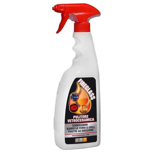 FAREN FIREGLASS 750ml - Pulitore Nero Fumo per Termocamini e Stufe