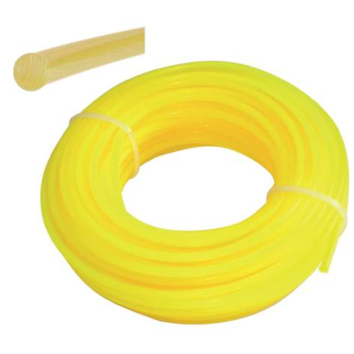 FILO NYLON ELITE Tondo 3 mm x 15 mt - Filo Giallo Alta Resistenza per Decespugliatore