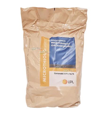 MICROTHIOL DISPERSS fungicida antiodico a base di zolfo puro 80% sacco da 15 kg