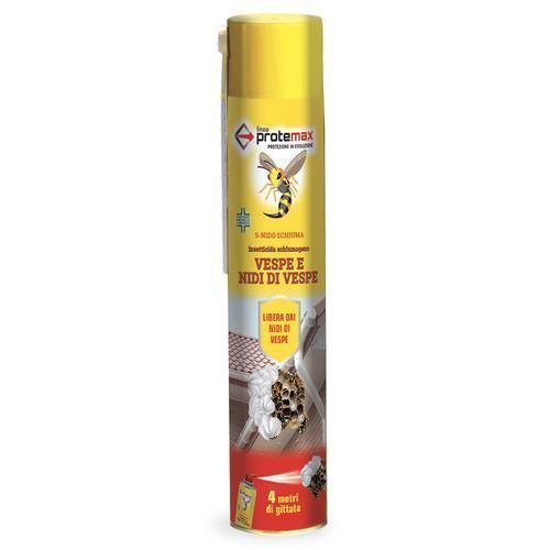 PROTEMAX Vespe e Nidi Insetticida Schiumogeno Spray - 750 ml