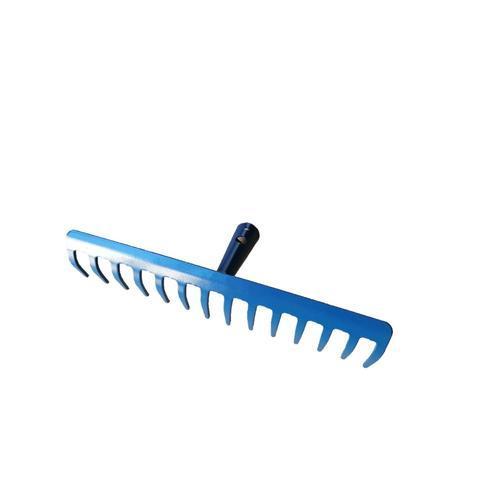 Rastrello da giardino per giardinaggio raccoglimento foglie con 14 denti in ferro forgiato 38cm-Giardinaggio-Ecanshop