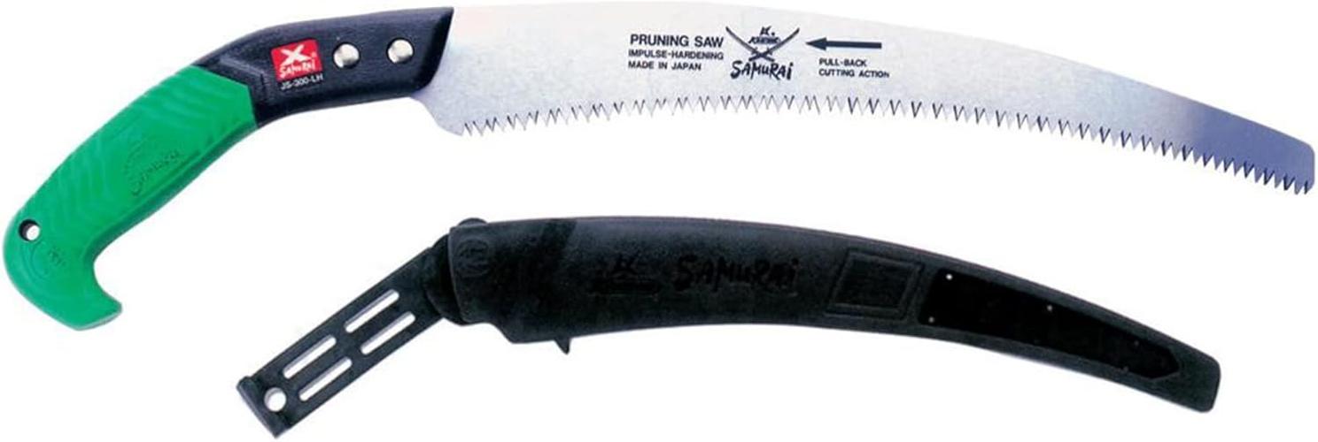 SAMURAI C-330-LH Segaccio da Potatura a Lama Curva con Fondina - 33 cm