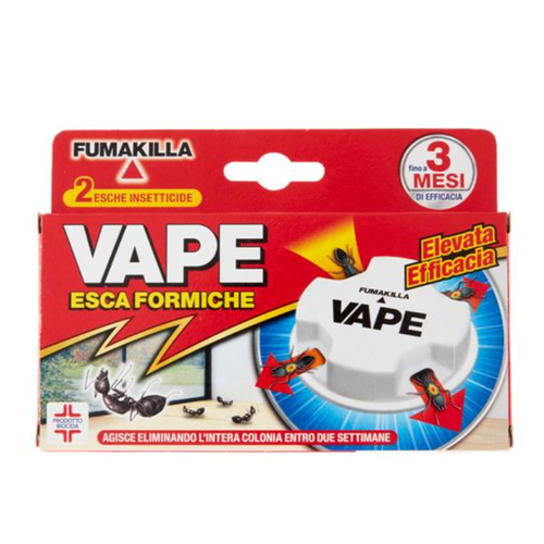 VAPE Esca Formiche in Scatolina - Insetticida Pronto all'Uso 2pz