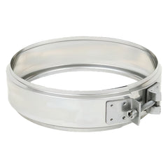 FASCETTA DI BLOCCAGGIO PER TUBI DOPPIA PARETE ø cm 10/15-Fumisteria acciaio inox,zincata e acces.-Ecanshop