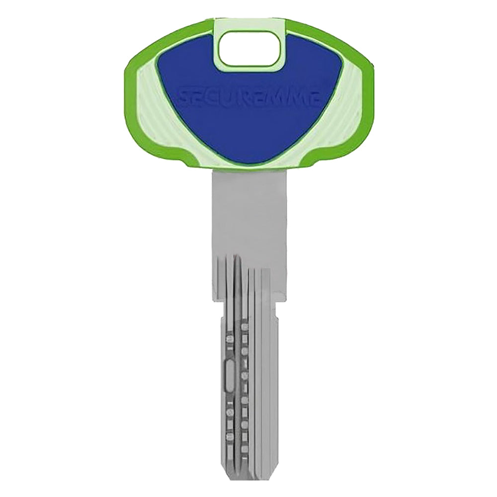 CHIAVE PER CILINDRO SERIE 'EVO K22' lunghezza 70,5 mm - testa 23,7 x 38 mm