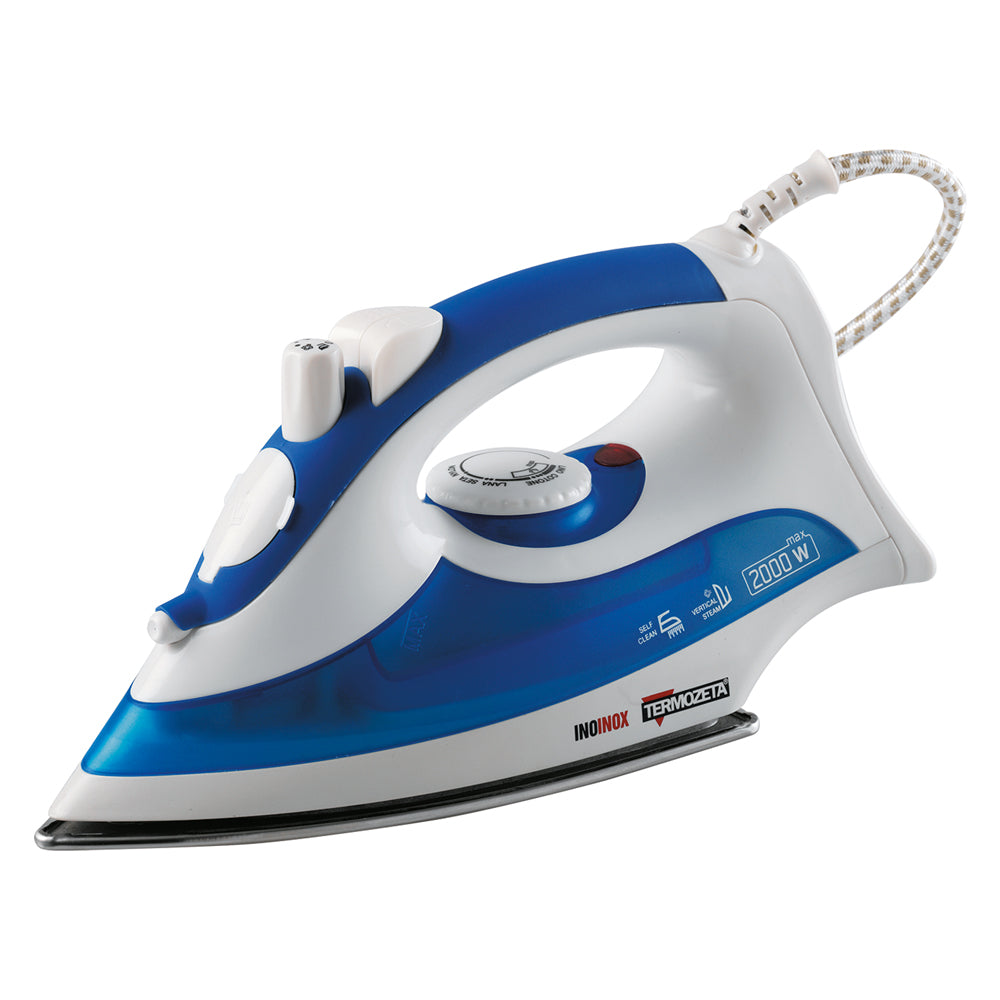 FERRO DA STIRO A VAPORE Ino Inox - 2000 W-Piccoli elettrodomestici-Ecanshop