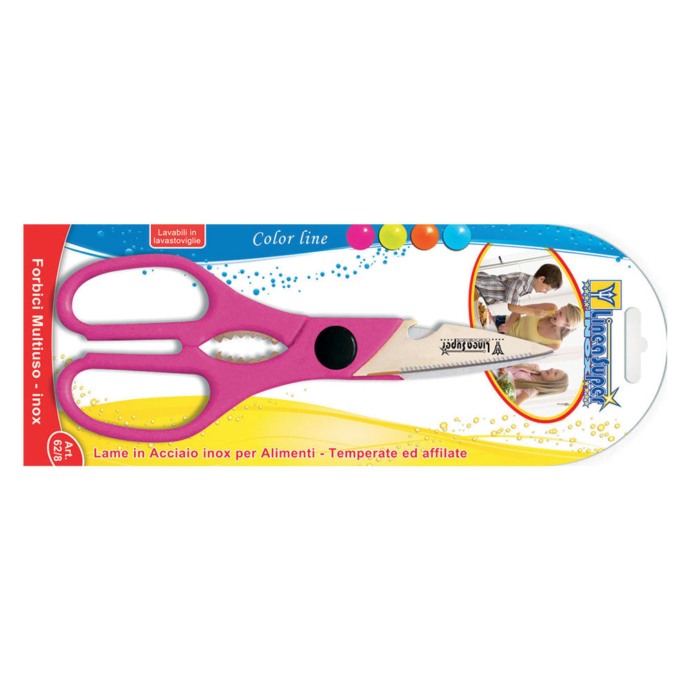 FORBICI DA CUCINA MULTIUSO lame temperate acciaio inox-Articoli da cucina-Ecanshop