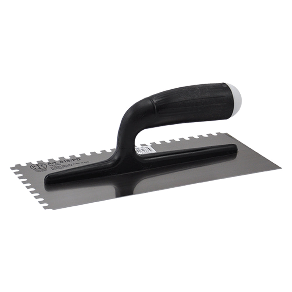 FRATTONE DENTATO ART.816/PD cm 12 x 28 - D mm 5 x 7 sx-Cazzuole e frattoni-Ecanshop