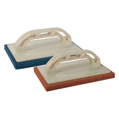 FRATTONE IN GOMMA SPUGNA cm 14 x 22 - blu - dura-Cazzuole e frattoni-Ecanshop