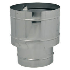 FUMAIOLO A CAPPELLO 'QUATTRO VENTI' ø cm 15-Fumisteria acciaio inox,zincata e acces.-Ecanshop
