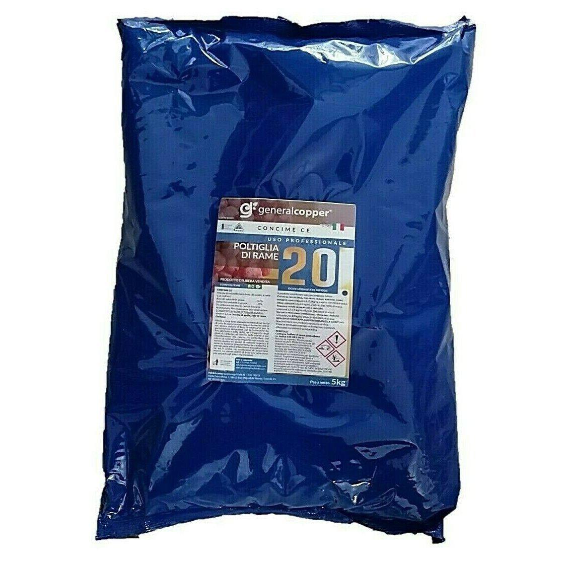 Fungicida per piante poltiglia rame bordolese biologico bio boro vite orto 5 kg-Fungicida-Ecanshop