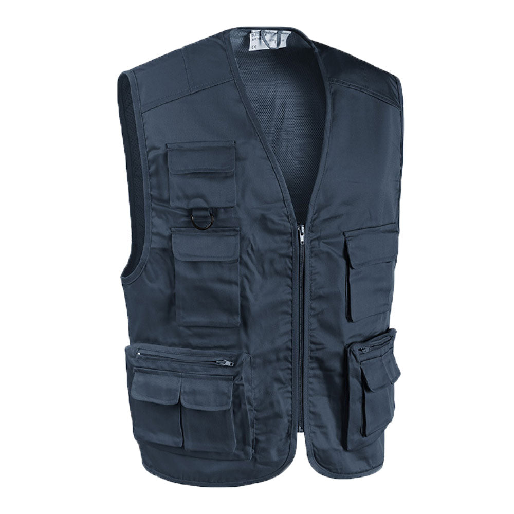 GILET DA LAVORO 'STAR' taglia XXL - blu-Indumenti da lavoro-Ecanshop