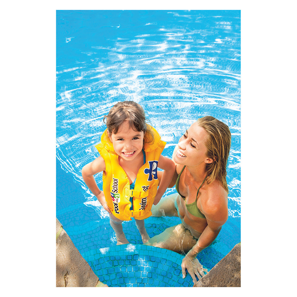 GIUBBOTTO GONFIABILE 'SCUOLA DI NUOTO' art. 58660-Piscine, gonfiabili ed accessori-Ecanshop