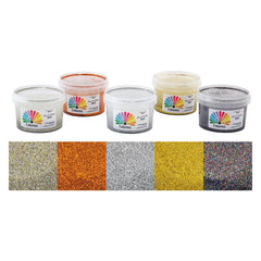 GLITTER PER DECORAZIONI ml.250 - color argento/oro-Prodotti per decorazioni-Ecanshop
