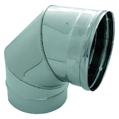 GOMITO A 90° ø cm 14-Fumisteria acciaio inox,zincata e acces.-Ecanshop