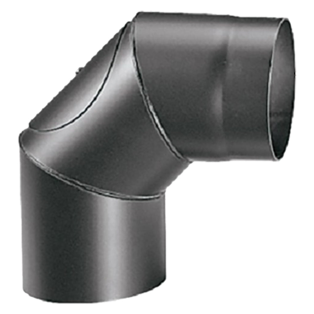 GOMITO ø cm 12 - 90°-Fumisteria acciaio nero e accessori-Ecanshop