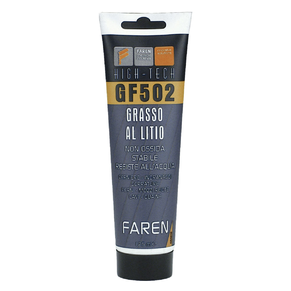 GRASSO AL LITIO 'GF 502' ml 125 - in tubetto-Lubrificanti per motori-Ecanshop