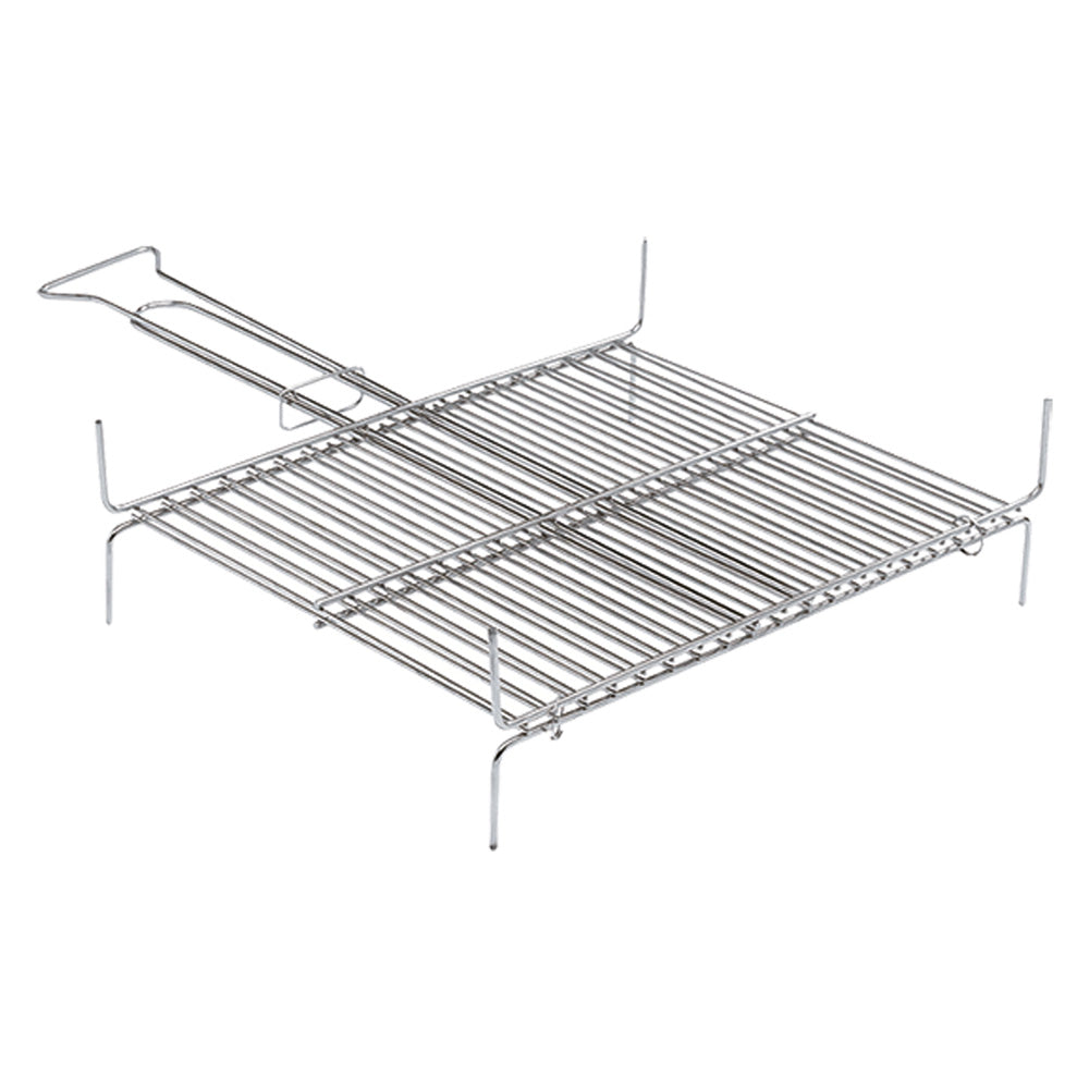 GRATICOLA RISTORANTE cm 40 x 45-Barbecue, forni portatili ed accessori-Ecanshop