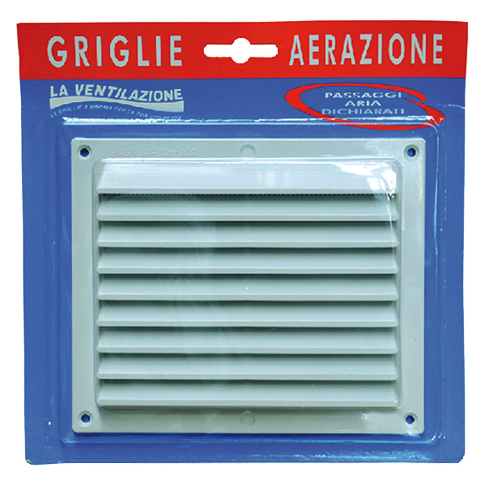 GRIGLIA AERAZIONE 'EXTRA' cm 20 x 23-Sistemi di aerazione e scarico-Ecanshop