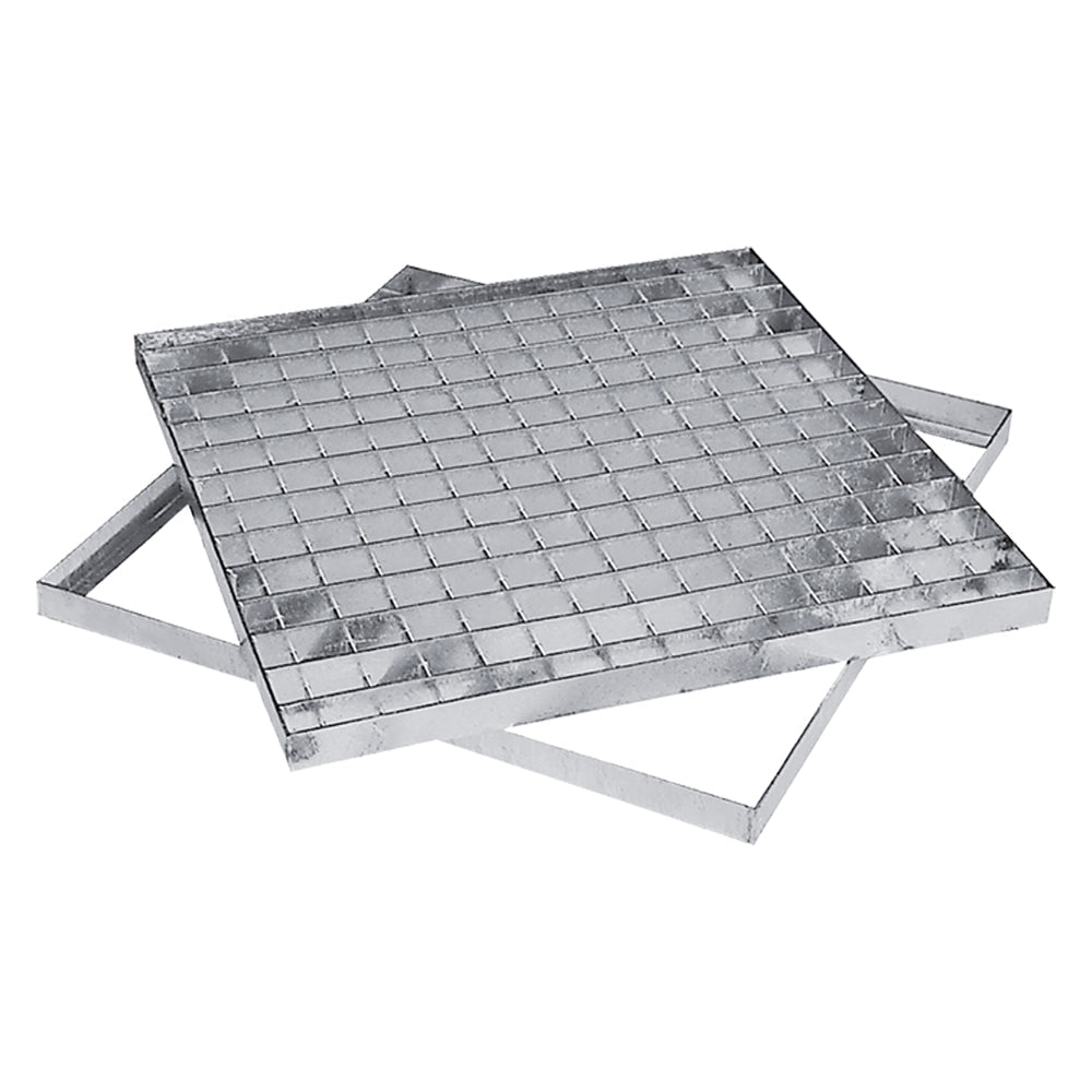GRIGLIA QUADRA cm 30 x 30-Pozzetti, chiusini e griglie-Ecanshop