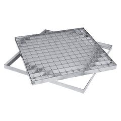 GRIGLIA QUADRA cm 30 x 30-Pozzetti, chiusini e griglie-Ecanshop